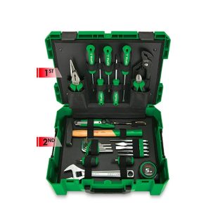 مجموعه 104 عددی ابزار تاپ تول مدل GCZ-104A